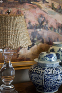 La mejor opción, pantallas de algas marinas hechas a mano, lámpara de mesa, lámpara de mesa de luz nocturna de paja, venta al por mayor de Vietnam - Product Image 4