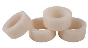 Ronds de serviette modernes en bois de style américain avec finition de luxe écologique pour les événements dînatoires et les rassemblements haut de gamme de la meilleure qualité - Product Image 2