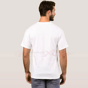 Camiseta de moda con diamantes de imitación ostentosos para hombre con estampado de letras brillantes y manga corta con diamantes de imitación brillantes 100% algodón para hombre - Product Image 4