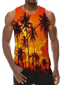 Vêtements de sport décontractés en coton pour hommes Débardeur d'entraînement Débardeur sans manches avec col en V pour musculation Fitness Sportswear - Product Image 2