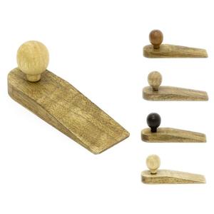 Elegante Tope de Puerta Moderno Hecho a Mano, Combinación Clásica de Madera y Cerámica, Personalizado y con Estilo - Product Image 1