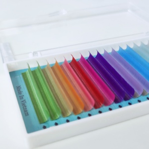 ถาดต่อขนตา ELFA EF3 ทำมือ สีธรรมชาติ นุ่มละมุน ผลิตในเวียดนาม ขายส่ง สีดำด้าน สำหรับขนตาไหมแบบฟูลวอลลุ่ม - Product Image 1