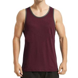 <b>Muscle</b> Workout Men's Sleeveless Travel <b>Vest</b> Fitness Cotton Custom Men Gym Tank Top Casual Summer Unisex - Product Image 6