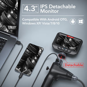 محمول 4 طرق Borescope IP67 الفلبينية مع فحص شاشة IPS للمحركات - Product Image 2