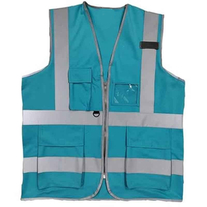 Vêtement haute visibilité, gilet de sécurité routière réfléchissant, taille standard, haute qualité, avec fonction imperméable, gilet de travail pour hommes - Product Image 6