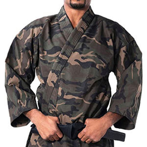 Costume de Jiu Jitsu vert personnalisé Kimono Costumes de Bjj Gi personnalisés pour les arts martiaux Kimono brésilien Costume de Jiu Jitsu - Product Image 5