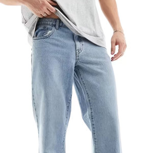 Custom Private Label <b>Men</b> <b>Flare</b> <b>Jeans</b> Custom Embroidery Logo <b>Men</b> <b>Flare</b> <b>Jeans</b> With OEM Service - Product Image 5