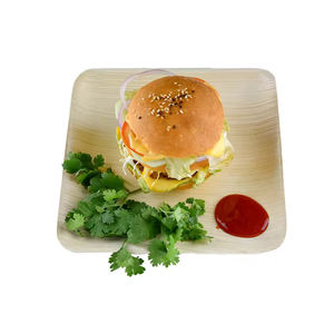 Plato de Bambú Biodegradable Personalizable, Vajilla Desechable de Hoja de Palma Reutilizable a Precio Mayorista para Restaurantes y Hoteles - Product Image 4