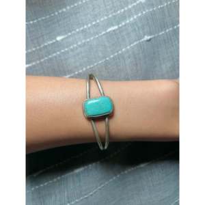 Navajo Handmade #8 Turquoise & Sterling <b>Silver</b> <b>Cuff</b> <b>Bracelet</b> Cultural Collectible Jewelry - Product Image 5