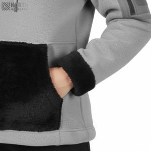 Sudadera con Capucha para Hombre, Informal, de Invierno, Cómoda, con Forro Polar de Algodón, Personalizable, Bordado al por Mayor, Reversible - Product Image 3