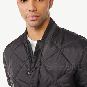 Chaqueta Bomber Estilo Urbano con Cierre, Cuello Alto, Lona Transpirable, Venta al Por Mayor, Otoño, Alta Calidad, Servicios OEM - Product Image 3