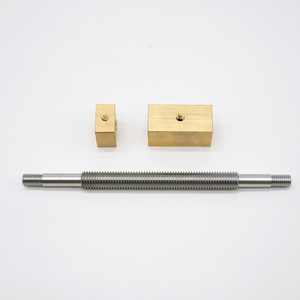 แท่งทองเหลืองสี่เหลี่ยมแบบกำหนดเอง ผลิตด้วยเครื่อง CNC CW617N ชิ้นส่วนเครื่องจักรกลความแม่นยำสูง รับผลิตแบบ OEM - Product Image 2