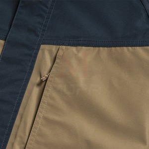 Chaqueta cortavientos impermeable unisex 2024 personalizada al por mayor para hombre Chaqueta ligera de invierno de talla grande con capucha cortavientos - Product Image 6