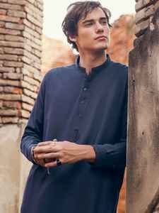 Collection de robes de créateurs musulmans Shalwar Kameez pakistanaise traditionnelle pour hommes Fourniture en gros directe d'usine pakistanaise indienne - Product Image 3