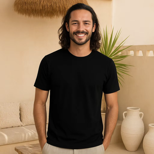 Camiseta Informal Unisex Ultifresh 100% Algodón Antimanchas con Serigrafía y Logotipo Personalizado Bordado, Cuello Redondo - Product Image 1