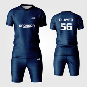 Conjunto de ropa de fútbol con impresión por sublimación completa personalizada, camisetas y pantalones cortos personalizados, bajo MOQ, servicio OEM para equipos - Product Image 1