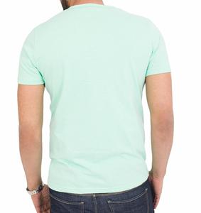 Camiseta Henley de Manga Larga de Algodón Elástico Personalizada para Hombre, Camiseta Transpirable Ligera de Tejido con Patrón Sólido - Product Image 2