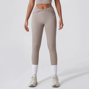 Ensemble pantalon d'entraînement de yoga pour femmes Fiess Sportswear Gym Tracksuit High Waist Flare Leggings Sports Bra Athletic Wear - Product Image 2