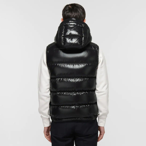 Gilet matelassé léger pour hommes personnalisé gilet bouffant chaud respirant coupe-vent hiver gilet rembourré en duvet veste sans manches pour hommes - Product Image 2