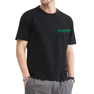 New Arrival Drop Shoulder Regular Fit Crew Neck Men's T-<b>shirts</b> Fashionable Fitness Wear Comfortable <b>100</b>% <b>Polyester</b> Quick Dry - Product Image 6