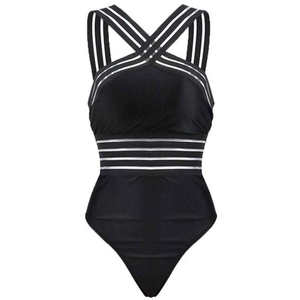 New Style Women Suits Beach Wear Swimming Suit Women Swimsuit Low Price 100% Polyester Fabric Made Women <b>Swim</b> Suit - Product Image 1