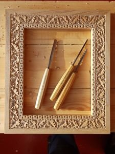 CADRE DE PHOTO EN BOIS PERSONNALISÉ CADRE DE PHOTO MARRON Cadres de photo rustiques en bois massif Affichage pour décoration murale - Product Image 2