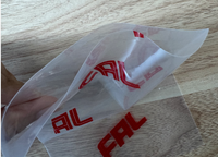 Sacs en plastique plats transparents personnalisés en gros avec impression en héliogravure, sacs plats en PE OPP pour l'emballage des produits