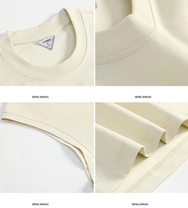 Chaleco de alta calidad, ropa de calle, camisetas sin mangas de entrenamiento personalizadas, camiseta sin mangas de gran tamaño personalizada Boxy Fit Muscle Gym para hombres - Product Image 4