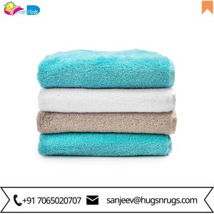 Ensemble de serviettes de bain de golf personnalisées 100% coton couleur unie écologique et super absorbante pour une utilisation polyvalente techniques tissées - Product Image 4