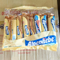 Haute qualité Alpenlieb bonbon dur lait caramel saveur 512g produit de confiserie mélange conteneur distributeur meilleur prix bonbon au lait