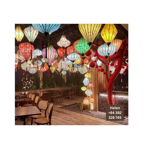 Fourniture en vrac de lanterne en soie Hoi An faite à la main au Vietnam, échantillons gratuits disponibles - Product Image 3