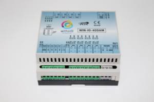Wittelb WIN-IO-4DDAM Modbus RTU RS485โมดูล10A 12V น้ำหนักเบาพร้อม4พอร์ตเอาต์พุตแบบอนาล็อกและดิจิตอล4พอร์ตออก - Product Image 4
