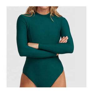 เสื้อแรชการ์ดออกกำลังกายสำหรับผู้หญิง ดีไซน์ใหม่ล่าสุด คุณภาพสูง ระบายอากาศได้ดี น้ำหนักเบา เป็นมิตรกับสิ่งแวดล้อม ป้องกันรังสียูวี UPF50+ - Product Image 4