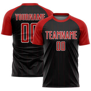 Maillots de football personnalisés professionnels en polyester 180 GSM par sublimation, anti-humidité, usine OEM - Product Image 6