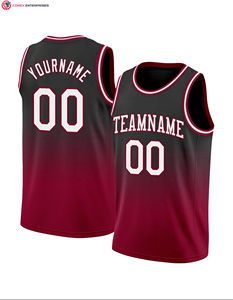 Vente chaude 100% Polyester Basketball Jersey pour hommes Logo personnalisé Tissu à séchage rapide et respirant pour les sports d'été - Product Image 3
