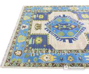 Alfombras de lana de seda hechas a mano de lujo modernas suaves anudadas a mano tamaño personalizable 5x8 a 12x14 para oficina en casa y hoteles color vibrante - Product Image 4