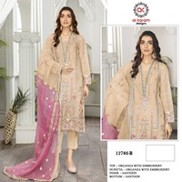 Derniers designs indiens traditionnels modernes broderie lourde avec séquence de 3mm costume pakistanais au prix d'exportation