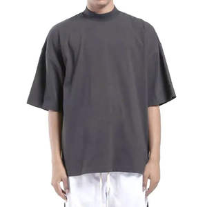 T-shirts pour hommes fabriqués au Pakistan, vente en gros, dernier design, autres matériaux, 220 grammes, prix bas, logo personnalisé - Product Image 6