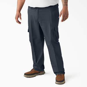 กางเกงคาร์โก้ผู้ชายผ้าคอตตอนผสมผ้าไนลอนหลายกระเป๋าชุดทำงานแบบหลายกระเป๋าแห้งเร็วผลิตตามสั่ง - Product Image 4