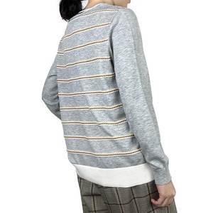 Suéter de cuello redondo de manga larga transpirable con logotipo personalizado para mujer 2025 colores sólidos ropa deportiva de invierno logotipo frontal precio barato - Product Image 4