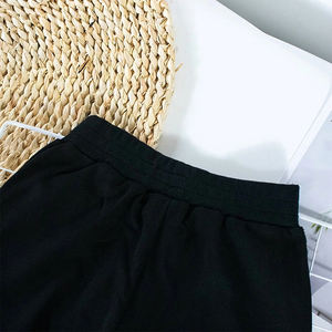 Pantalon de jogging confortable et décontracté pour enfants, couleur noire, taille élastique, écologique, respirant, tendance, en molleton - Product Image 2