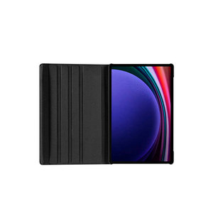 Étui rotatif Netzy pour Galaxy Tab S10 Ultra SAFA, rose foncé, 11 pouces, en TPU et PC, avec support pour stylet - Product Image 3