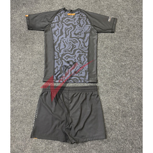 Custom No Gi Set Rashguards Mma Shorts Sets Sublimation Printing <b>Grappling</b> Bjj Mma Shorts Rash Guards Sets Made in Pakistan - Product Image 3