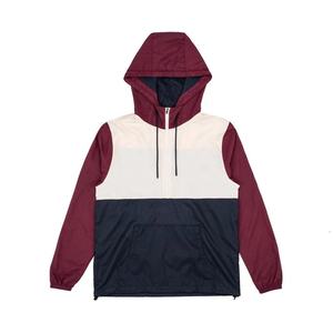 High Street Color Block Nylon Windbreaker <b>Jacket</b> Outdoor <b>Lightweight</b> Zipper Outdoor Over Sized Windbreaker <b>Jacket</b> For <b>Men</b> - Product Image 1