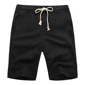 Pantalones Cortos Deportivos para Hombre, 100% Algodón, Transpirables, de Cintura Media, Tejido de Lona, Resistentes al Viento, Gran Venta - Product Image 2