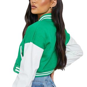 Vestes universitaires pour femmes à prix réduit, meilleure qualité, design personnalisé, vêtements en gros, vêtements décontractés, vestes universitaires pour femmes - Product Image 2