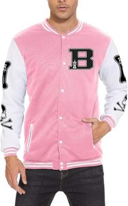 Streetwear décontracté pour hommes, veste universitaire attractive personnalisée, veste universitaire cool, bombardier universitaire en cuir, veste universitaire pour hommes - Product Image 4