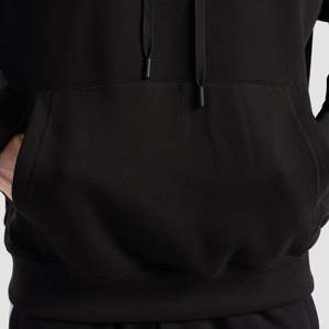 Sudadera con Capucha GA 100% Algodón French Terry (Negra) XS-6XL con Diseño de Grafiti Bordado y Estampado, Chaqueta de Otoño - Product Image 6
