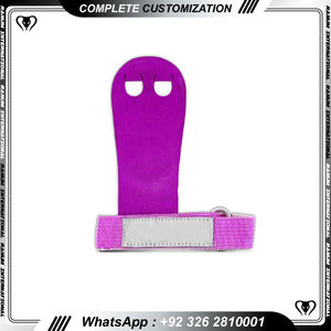 Empuñaduras de gimnasia de carbono súper duraderas con agujeros personalizados para gimnasia en casa gimnasio ejercicio entrenamiento empuñaduras gimnasia - Product Image 4