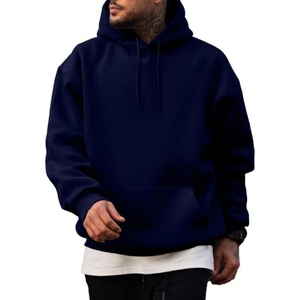 Sudadera con Capucha Personalizada, Estilo Vintage, Lavado Ácido, Cierre de Cremallera, Corte Cuadrado, Felpa, Lisa, para Hombre, OEM, Ropa Urbana - Product Image 5